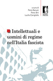 E-book, Intellettuali e uomini di regime nell'Italia fascista, Firenze University Press