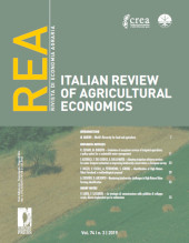 Heft, Rivista di economia agraria : LXXIV, 3, 2019, Firenze University Press