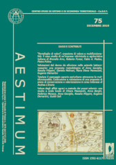 Issue, Aestimum : 75, 2, 2019, Firenze University Press