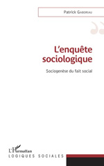 E-book, L'enquête sociologique : sociogenèse du fait social, L'Harmattan