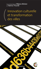 eBook, Innovation culturelle et transformation des villes, L'Harmattan