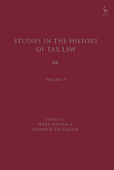 eBook, Studies in the History of Tax Law, Hart Publishing