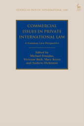 eBook, Commercial Issues in Private International Law : A Common Law Perspective, Hart Publishing