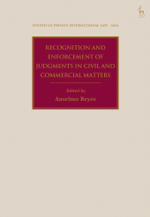 E-book, Recognition and Enforcement of Judgments in Civil and Commercial Matters, Hart Publishing