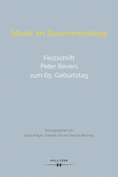 E-book, Musik im Zusammenhang : Festschrift Peter Revers zum 65. Geburtstag, Hollitzer