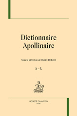 eBook, Dictionnaire Apollinaire, Honoré Champion
