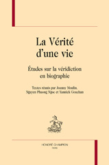 E-book, La vrit d'une vie, Honoré Champion