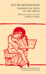 eBook, Gui de Bourgogne : Chanson de geste du XIIIe siècle, Honoré Champion