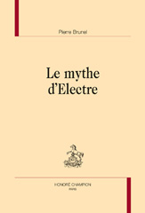E-book, Le mythe d'Electre, Brunel Pierre, Honoré Champion