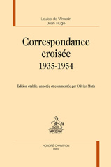 E-book, Correpsondance croisée : 1935-1954, Vilmorin De Louise, Honoré Champion