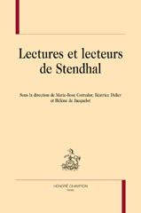 eBook, Lectures et lecteurs de Stendhal, Honoré Champion