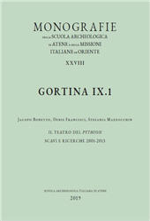 E-book, Gortina IX : il teatro del Pythion, scavi e ricerche 2001-2013, All'insegna del giglio