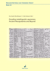 E-book, Encoding Metalinguistic Awareness : Ancient Mesopotamia and Beyond, ISD