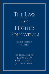 E-book, The Law of Higher Education, A Comprehensive Guide to Legal Implications of Administrative Decision Making, Jossey-Bass