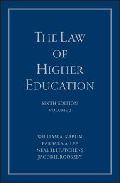 E-book, The Law of Higher Education, A Comprehensive Guide to Legal Implications of Administrative Decision Making, Jossey-Bass