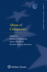 E-book, Abuse of Companies, Kluwer Law International