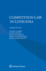E-book, Competition Law in Lithuania, Kluwer Law International