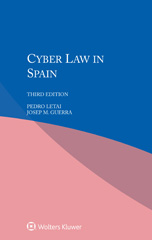 eBook, Cyber Law in Spain, Kluwer Law International