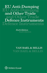 E-book, EU Anti-Dumping and Other Trade Defence Instruments, Kluwer Law International