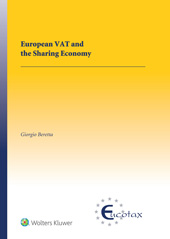 E-book, European VAT and the Sharing Economy, Wolters Kluwer