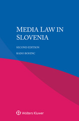 E-book, Media Law in Slovenia, Bohinc, Rado, Wolters Kluwer