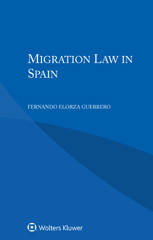 eBook, Migration Law in Spain, Guerrero, Fernando Elorza, Wolters Kluwer