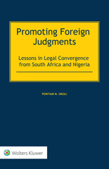 E-book, Promoting Foreign Judgments, Kluwer Law International