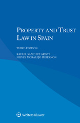 eBook, Property and Trust Law in Spain, Sánchez Aristi, Rafael, Wolters Kluwer
