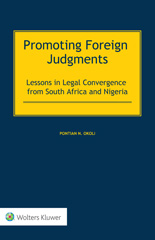 eBook, Promoting Foreign Judgments, Wolters Kluwer