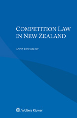 eBook, Competition Law in New Zealand, Wolters Kluwer