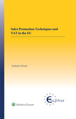 E-book, Sales Promotion Techniques and VAT in the EU, Kluwer Law International