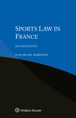 E-book, Sports Law in France, Wolters Kluwer