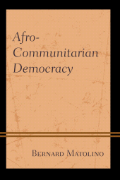E-book, Afro-Communitarian Democracy, Lexington Books