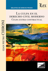 E-book, Culpa en el derecho civil moderno : Culpa extracontractual, Ediciones Olejnik