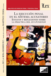 E-book, Ejecucion penal en el sistema acusatorio, Ediciones Olejnik