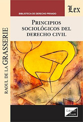 E-book, Principios sociologicos del derecho civil, Ediciones Olejnik