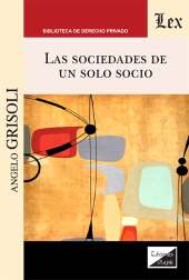 E-book, Las sociedades de un solo socio, Ediciones Olejnik