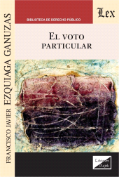 eBook, El voto particular, Ediciones Olejnik