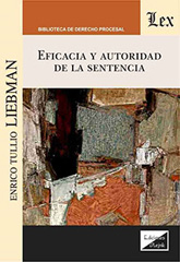 E-book, Eficacia y autoridad de la sentencia, Ediciones Olejnik