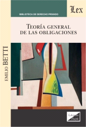 eBook, Teoría general de las obligaciones, Betti, Emilio, Ediciones Olejnik