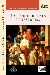 eBook, Las prohibiciones probatorias, Ediciones Olejnik