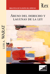 E-book, Abuso del derecho y lagunas de la ley, Ediciones Olejnik