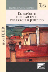 E-book, Espíritu popular en el desarrollo juridico, Ediciones Olejnik