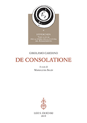 E-book, De consolatione, Cardano, Girolamo, L.S. Olschki