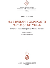 E-book, "E se paesani/zoppicanti sono questi versi" : povertà e follia nell'opera di Amelia Rosselli, L.S. Olschki