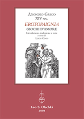 E-book, Erotopaignia : giochi d'amore, L.S. Olschki