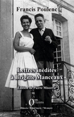 eBook, Lettres inédites à Brigitte Manceaux, Poulenc, Francis, Orizons