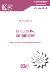 E-book, Le persone giuridiche : associazioni, fondazioni, comitati, Key editore