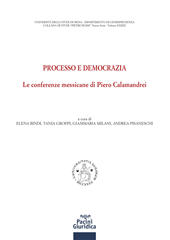 E-book, Processo e democrazia : le conferenze messicane di Piero Calamandrei, Pacini