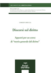 E-book, Discorsi sul diritto : appunti per un corso di teoria generale del diritto, Pacini